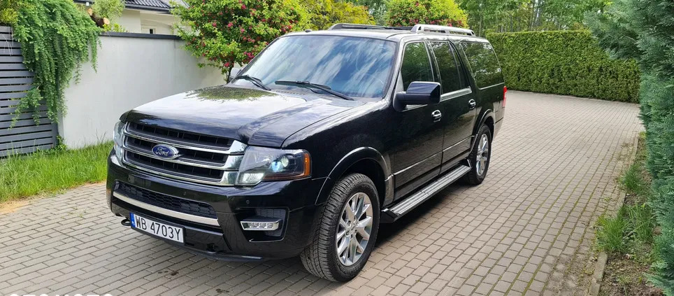 ford expedition Ford Expedition cena 128900 przebieg: 186000, rok produkcji 2017 z Warszawa